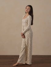Load image into Gallery viewer, Ribbed Lounge Set In Ruby Bloom