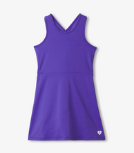 Load image into Gallery viewer, Royal Purple Built-In-Shorts Active Dress