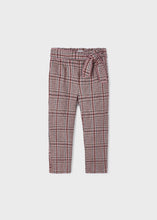 Load image into Gallery viewer, Orchid Plaid Belted Pant
