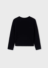 Load image into Gallery viewer, Black Ribbed Cutout Long Sleeve
