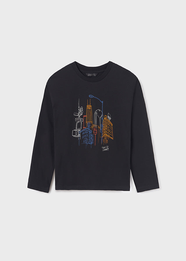 City Sketches Long Sleeve Top