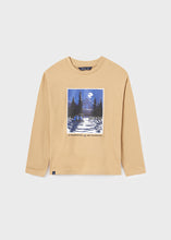 Load image into Gallery viewer, Night Sky Mountains Long Sleeve Top
