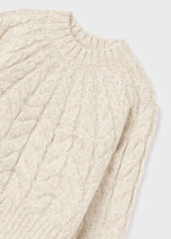 Load image into Gallery viewer, Heathered Oat Chunky Knit Sweater

