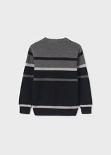 Load image into Gallery viewer, Dark Night Stripe Knit Sweater
