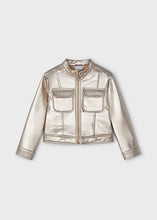 Load image into Gallery viewer, Metallic Jacket In Sand
