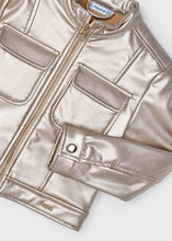 Load image into Gallery viewer, Metallic Jacket In Sand
