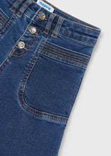 Load image into Gallery viewer, Wide Leg Crop Denim Jeans
