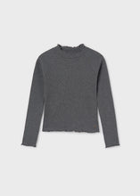 Load image into Gallery viewer, Ribbed Mock Neck T-Shirt
