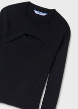 Load image into Gallery viewer, Ribbed Top In Black
