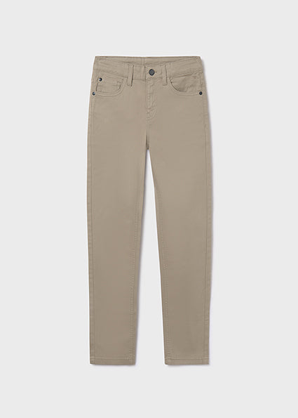 5 Pocket Slim Fit Basic Boy's Pant