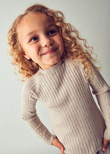 Load image into Gallery viewer, Heather Toffee Mock Neck Knit Sweater
