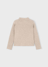 Load image into Gallery viewer, Heather Toffee Mock Neck Knit Sweater
