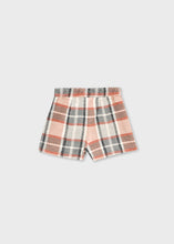 Load image into Gallery viewer, Girl&#39;s Plaid Metallic Detailed Bermuda Dressy Shorts
