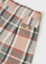 Load image into Gallery viewer, Girl&#39;s Plaid Metallic Detailed Bermuda Dressy Shorts
