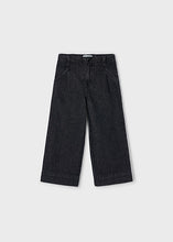 Load image into Gallery viewer, Black Flare Denim Jeans
