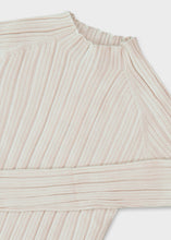 Load image into Gallery viewer, Oatmeal Rib Knit Mock Neck Sweater
