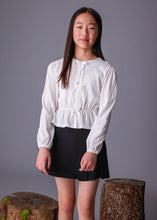 Load image into Gallery viewer, White Bow Tie Top
