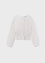 Load image into Gallery viewer, White Bow Tie Top
