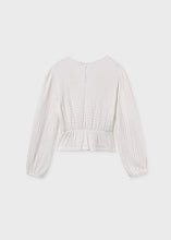 Load image into Gallery viewer, White Bow Tie Top
