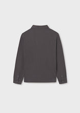 Load image into Gallery viewer, Long Sleeve Polo In Shadow Grey
