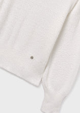 Load image into Gallery viewer, Faux Fur Ecru Sweater
