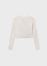 Load image into Gallery viewer, Ecru Rib Knit Sweater

