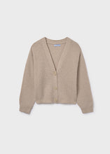 Load image into Gallery viewer, Sesame Heather Girl&#39;s Knit Sweater

