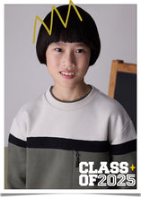 Load image into Gallery viewer, Black/Beige/Olive Block Sweater
