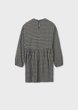 Load image into Gallery viewer, Check Print Front Bow Tie Dress
