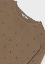 Load image into Gallery viewer, Camel Studded Sweater
