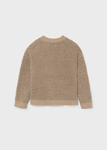 Load image into Gallery viewer, Bronze Shimmer Girl's Sweater
