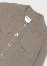 Load image into Gallery viewer, Girl's Knitted Jacket With Pockets

