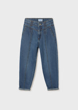 Load image into Gallery viewer, Medium Wash Front Stitch Denim
