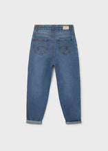 Load image into Gallery viewer, Medium Wash Front Stitch Denim
