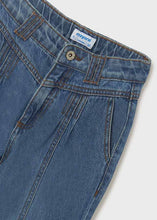 Load image into Gallery viewer, Medium Wash Front Stitch Denim
