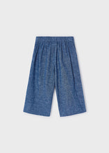 Load image into Gallery viewer, Chambray Linen Cropped Pant
