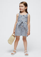 Load image into Gallery viewer, Navy Stripes Romper
