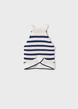 Load image into Gallery viewer, Navy Stripe Knit Tank
