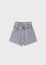 Load image into Gallery viewer, Navy Stripes Beach Short
