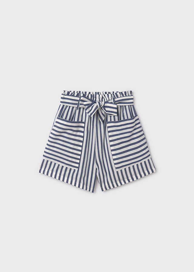 Navy Stripes Beach Short