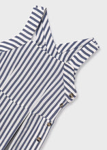 Load image into Gallery viewer, Navy Stripes Jumpsuit
