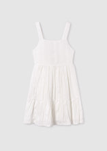 Load image into Gallery viewer, White Openwork Sundress
