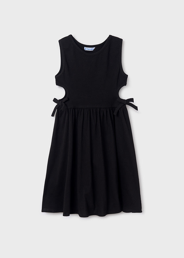 Black Cut-Out Dress