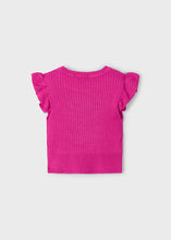 Load image into Gallery viewer, Ribbed Magenta Knit Top
