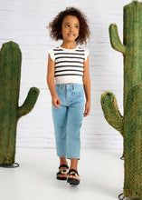 Load image into Gallery viewer, Ribbed Knit Flutter Sleeve Top
