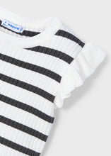 Load image into Gallery viewer, Ribbed Knit Flutter Sleeve Top
