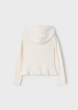 Load image into Gallery viewer, Hooded Cream Cardigan
