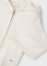 Load image into Gallery viewer, Hooded Cream Cardigan
