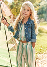 Load image into Gallery viewer, Jade Striped Shirt And Pant Set
