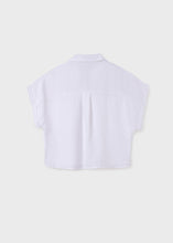 Load image into Gallery viewer, Flowy Blouse In White
